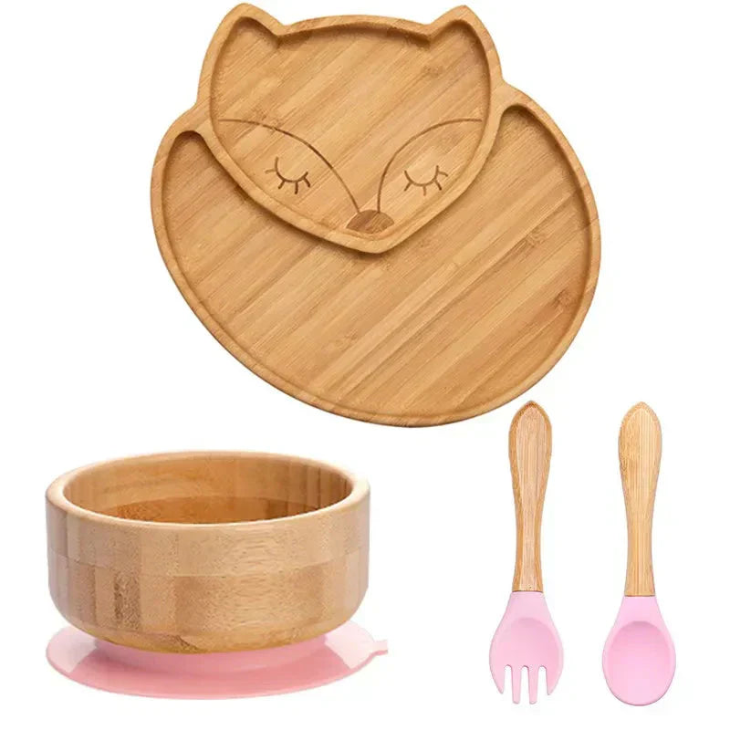 BowLift | Children's Tableware Set with Suction Cup - EcoFeast