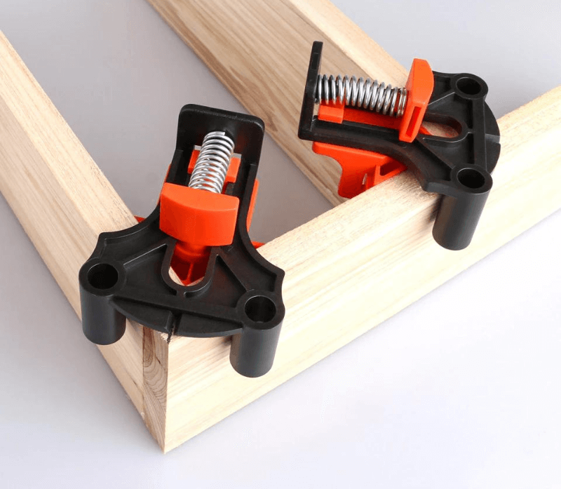 BowLift | CORNERMATE – Adjustable 4-Way Corner Clamp Set for Perfect 60°, 90°, and 120° Angles