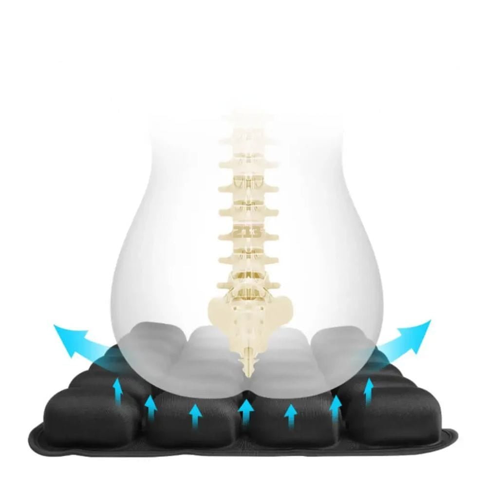 BowLift | Cloudseat Pro – Inflatable Seat Cushion for Travel and Office Comfort