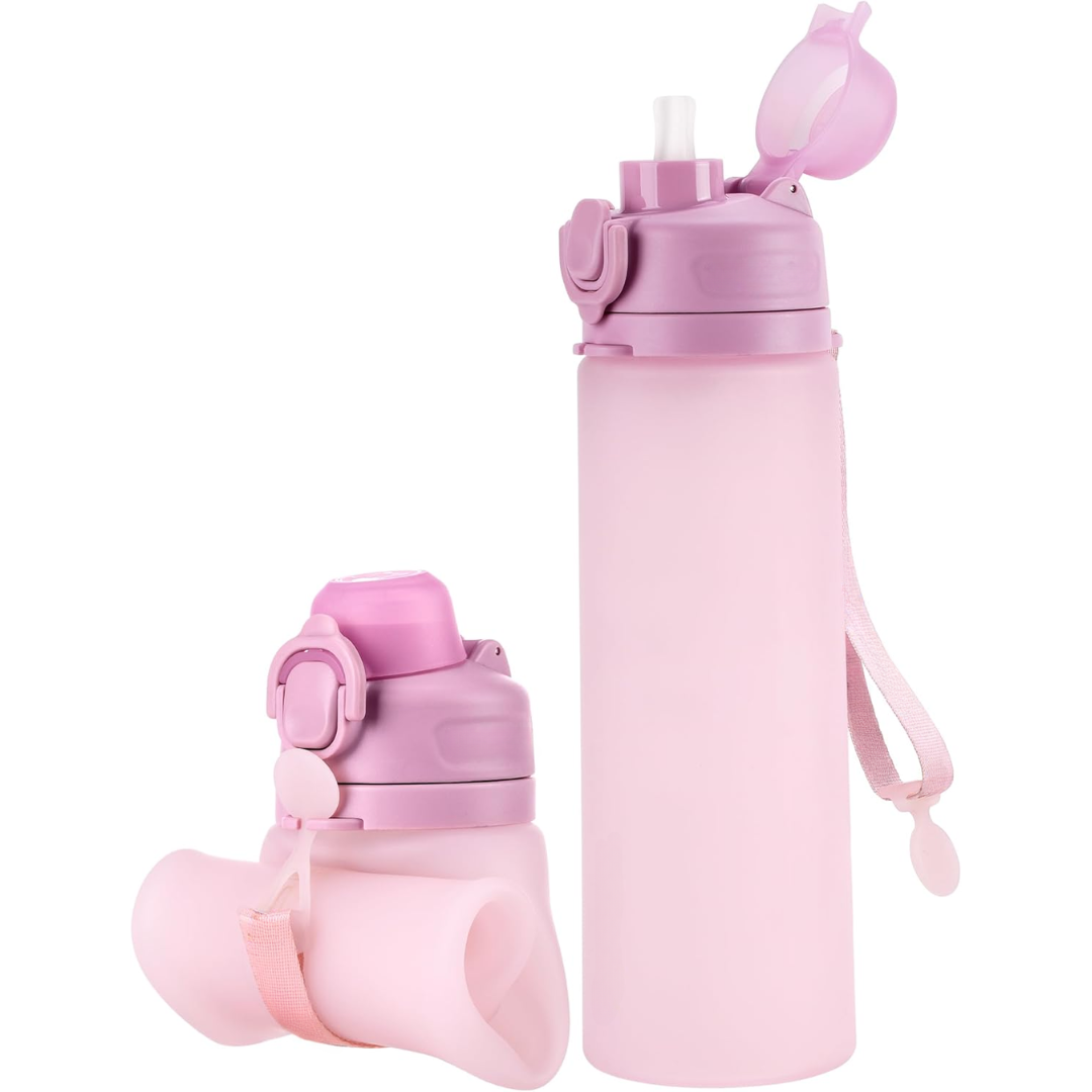BowLift | Collapsible 600 ml Silicone Water Bottle - Leakproof & BPA-free