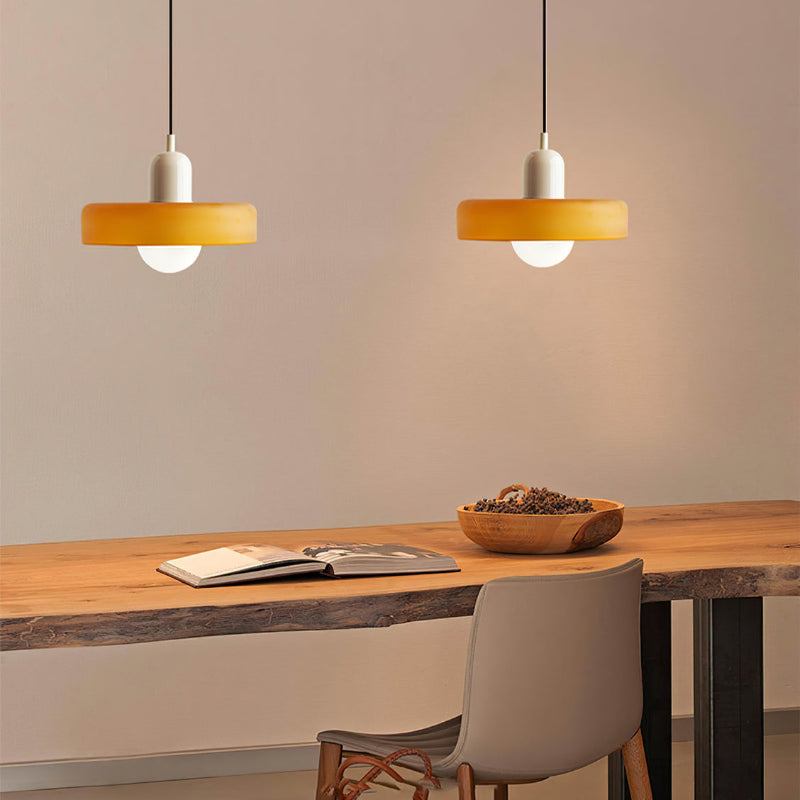 BowLift | Coloured Glass Pendant Light – BauLume