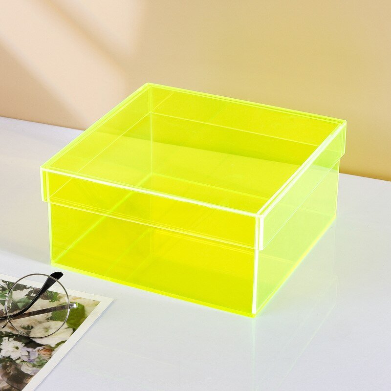 BowLift | Colorful Acrylic Storage Organizer Box With Lid