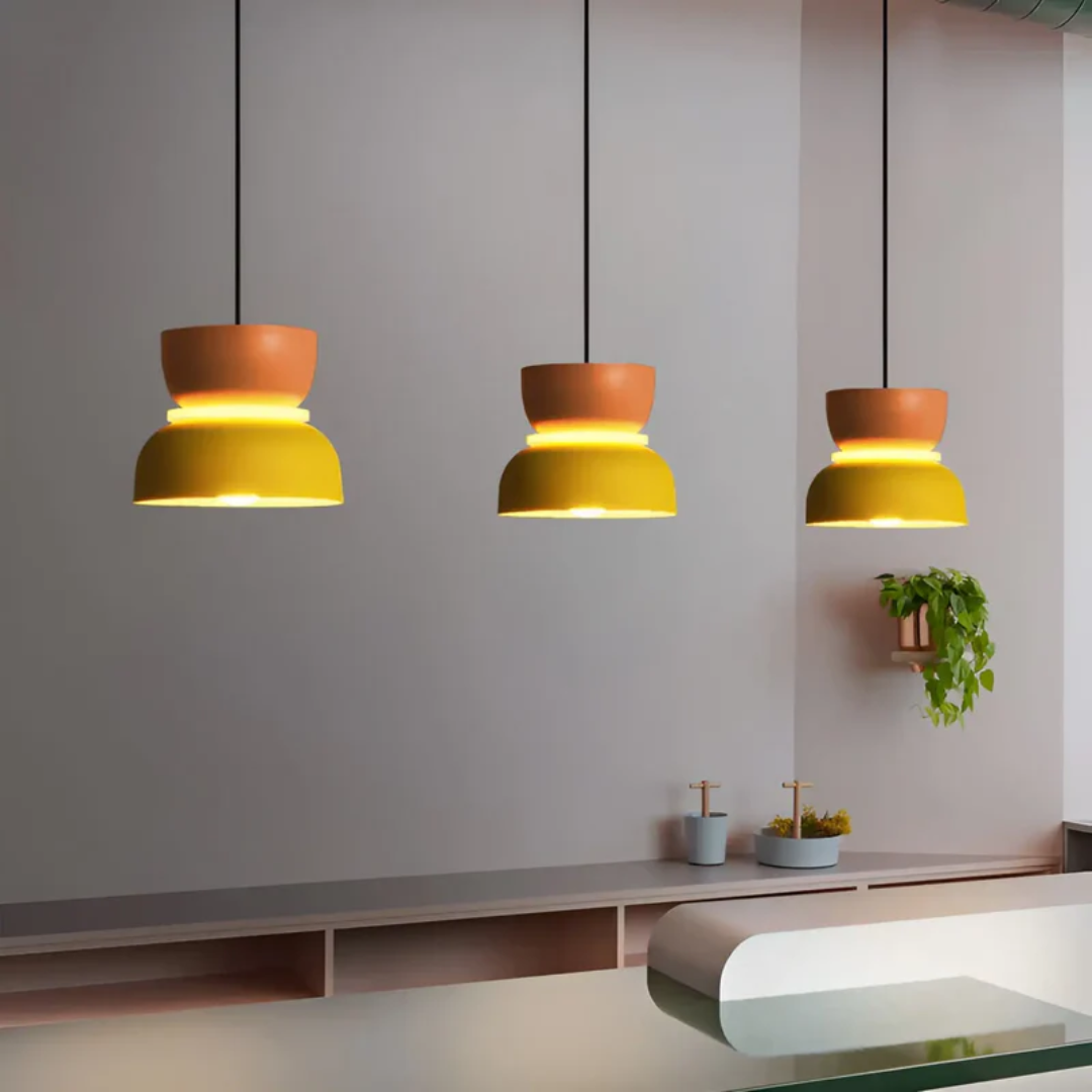 BowLift | Colourful and Trendy Macaron LED Pendant Light - VividGlow