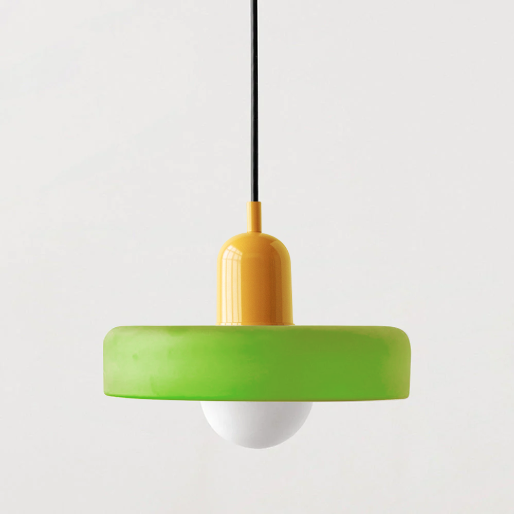 BowLift | Colourful Pendant Lamp in Bauhaus Style - StiloGlas