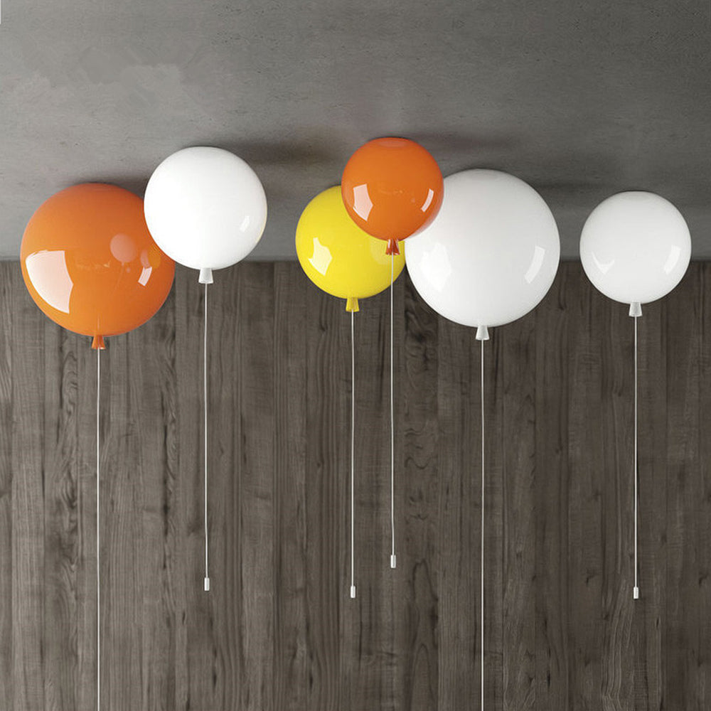 BowLift | Compact Modern LED Balloon Ceiling Light - AuraLite