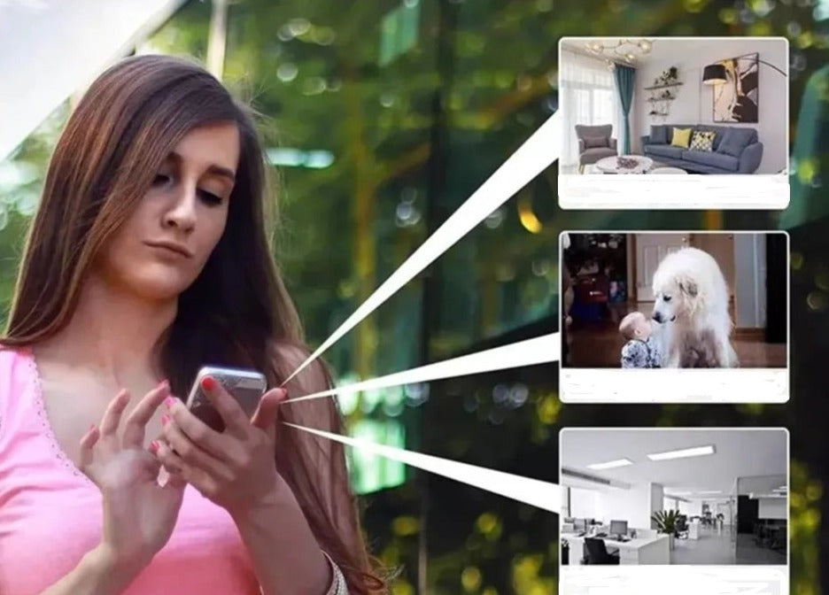 BowLift | Compact WiFi Surveillance Camera - SafeWatch Mini