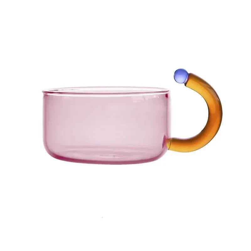 BowLift | Colorful Glass Teapot Set with Contrast Accents – Heat Resistant & Stylish