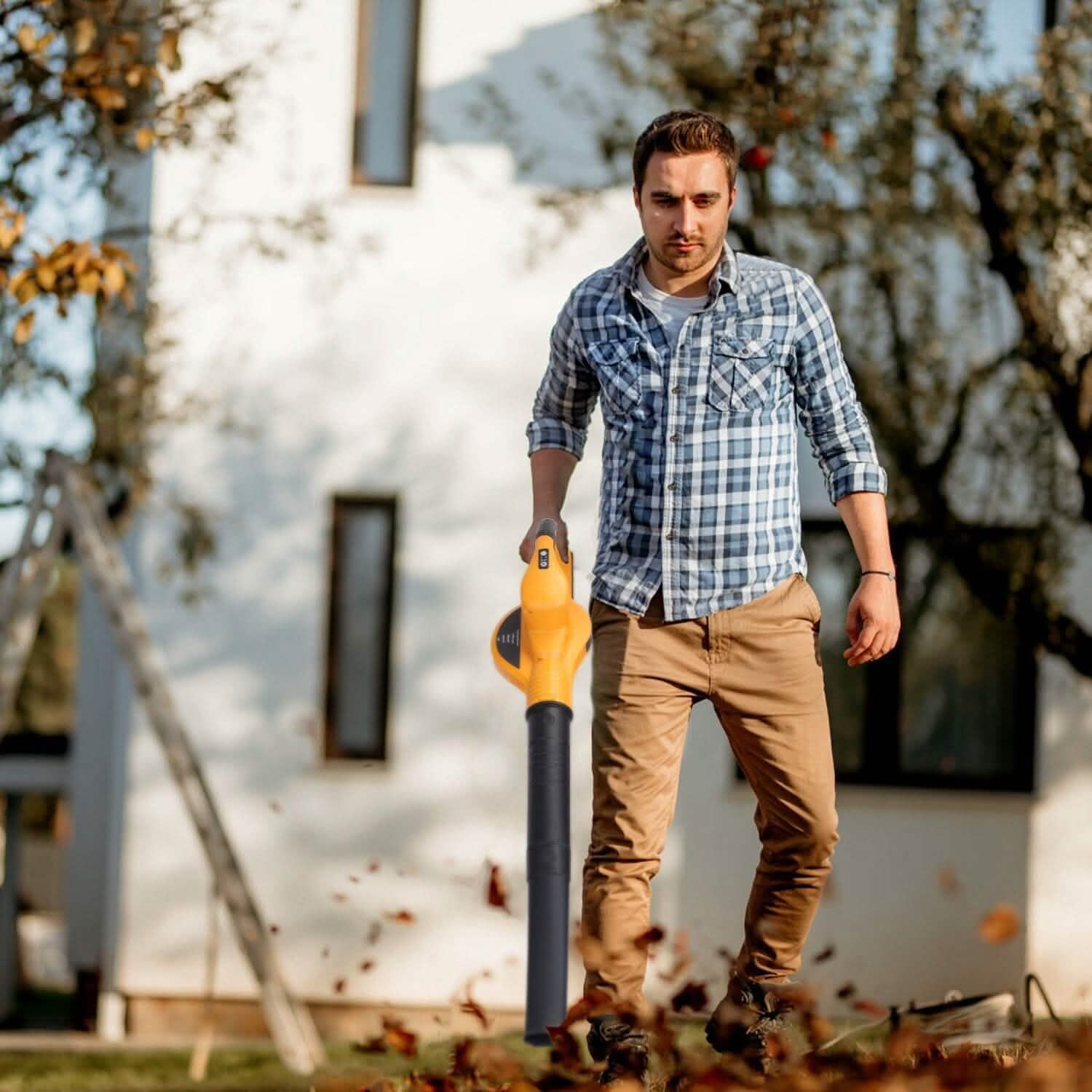 BowLift | Battery Leaf Blower Cordless Max 124MPH 300CFM with 2 Adjustable Speeds