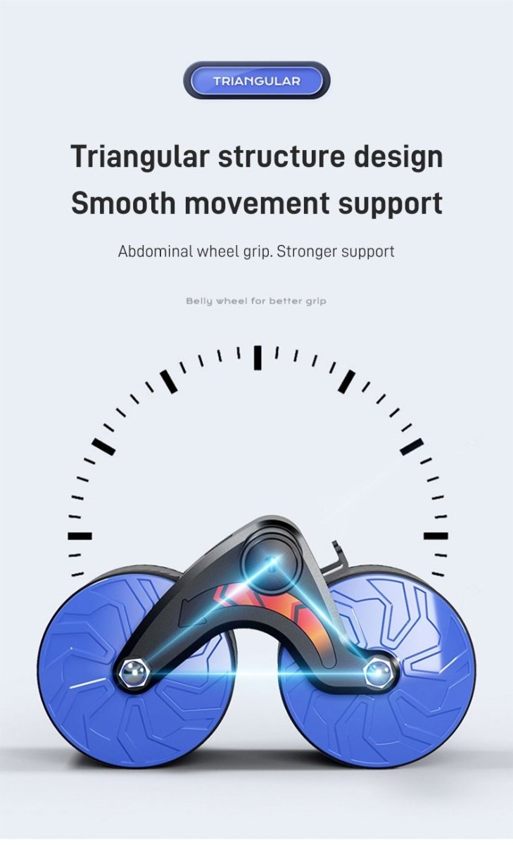 BowLift | Coremaster AB-Roller – Adjustable Ab Wheel for Safe & Effective Core Training