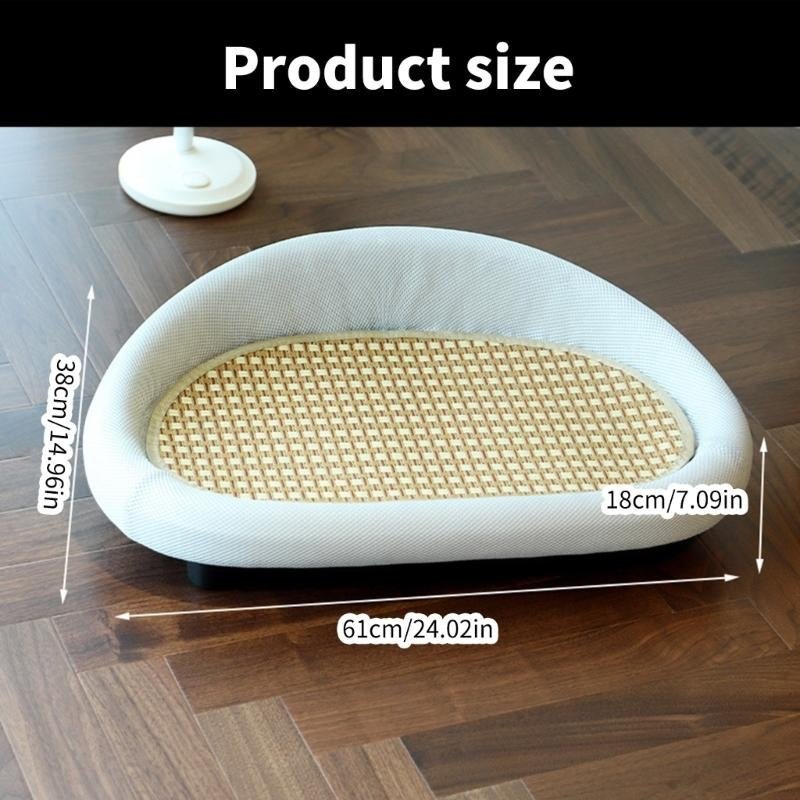 BowLift | COSYCAT Retreat – Stylish Cat Bed with Sisal Scratch Surface & Cushion