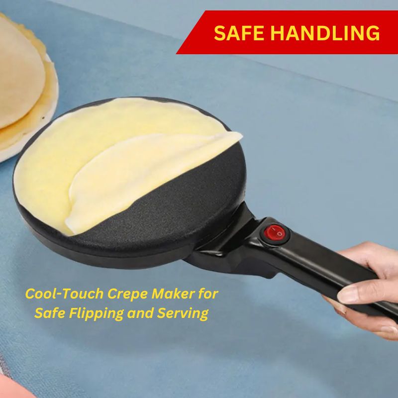 BowLift | 8-Inch Non-Stick Electric Crepe Maker