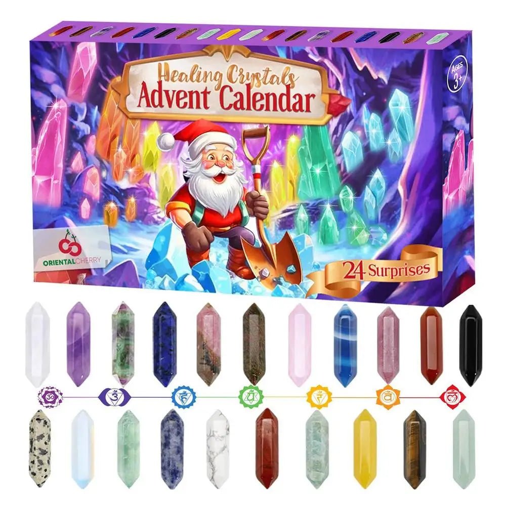 BowLift | CRYSTAL ADVENT CALENDAR 2025 – 24 Unique Crystals for a Magical Christmas Countdown