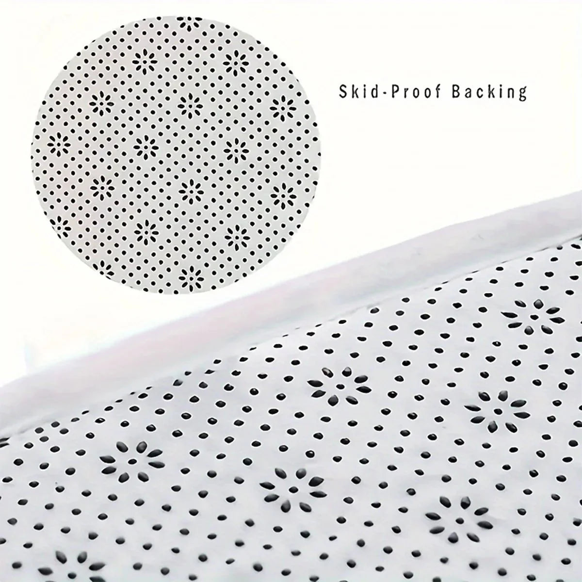 BowLift | Curved Bathroom Mat - Thick Absorbent Non-Slip Bath Mat for Bathroom Safety