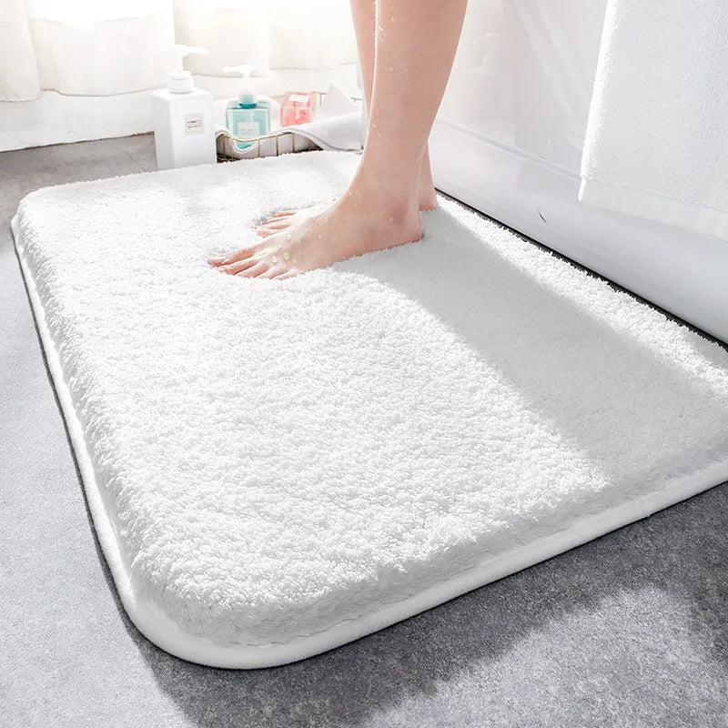 BowLift | CUSHLY – Extra Thick Microfiber Bath Mat with Non-Slip Backing