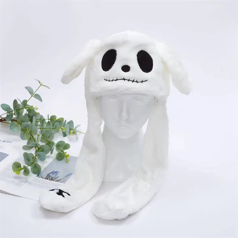 BowLift | BunnyBounce Plush Hat with Moving Ears for Kids & Adults