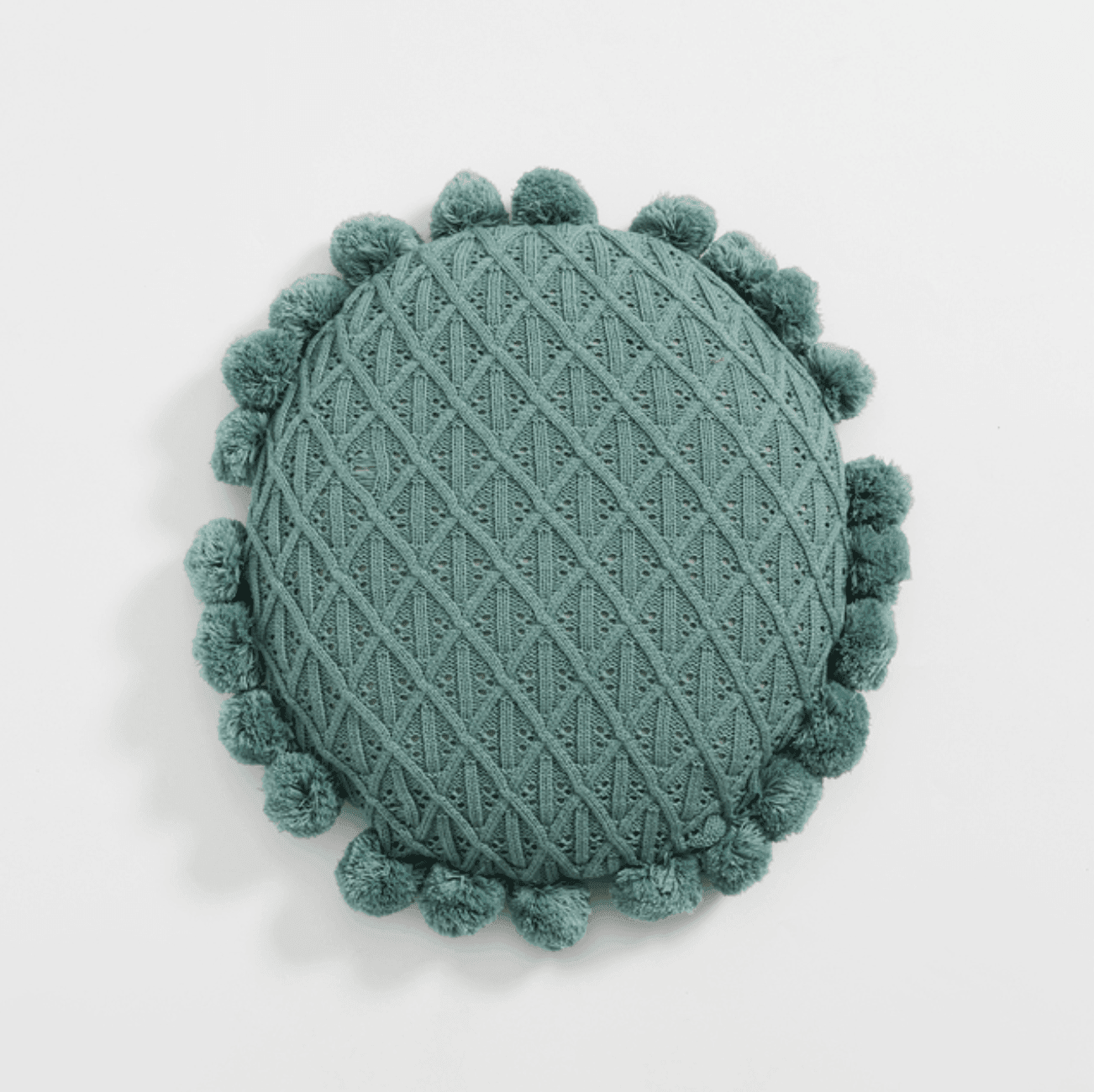 BowLift | Sweet Pom Pom Tassel Round Cushion