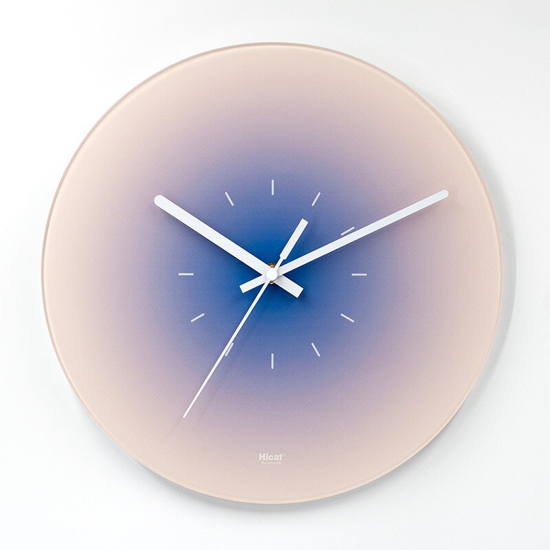 BowLift | EliteGlass - Elegant Glass Wall Clock