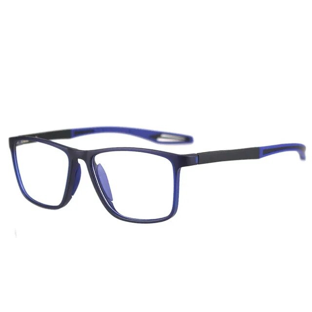 BowLift | Ultralight multifocal reading glasses for men and women – high-quality polycarbonate – for near and far – wall clock