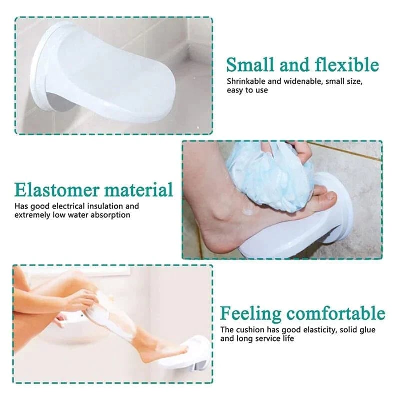 BowLift | Suction Cup Footrest – More safety when shaving in the shower