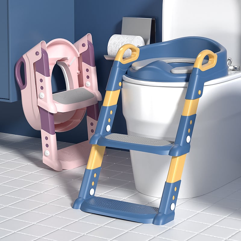 BowLift | 2024 New Potty Training Toilet Seat for Kids With Step Stool Ladder
