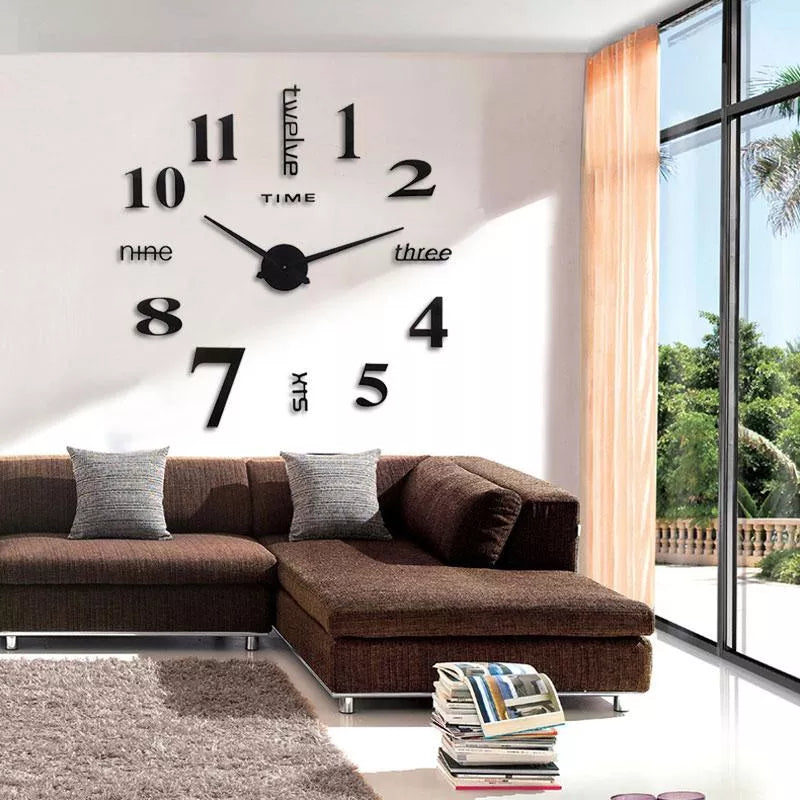 BowLift | 3D Modern Wall Clock™ | Add an elegant decoration to your home