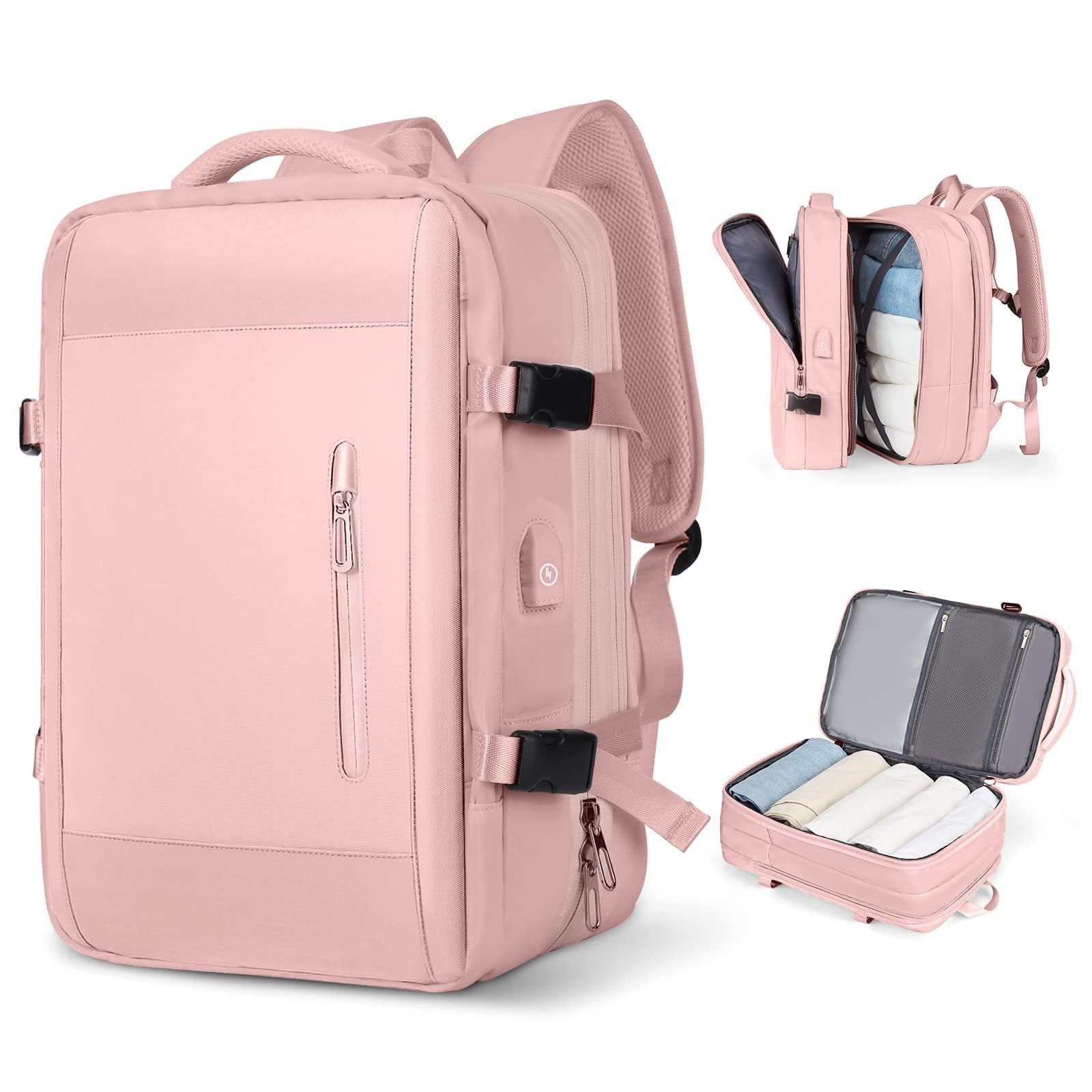 BowLift | Expandable Travel Backpacks, for 15.6′′ Laptop