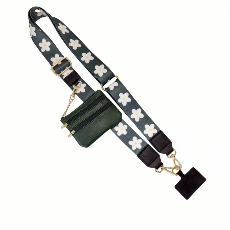 BowLift | Adjustable Phone Lanyard Crossbody Strap with Wallet