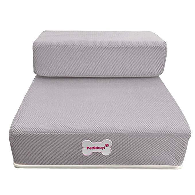 BowLift | HOPHAVEN – Soft Foam Pet Stairs for Safe Couch & Bed Access