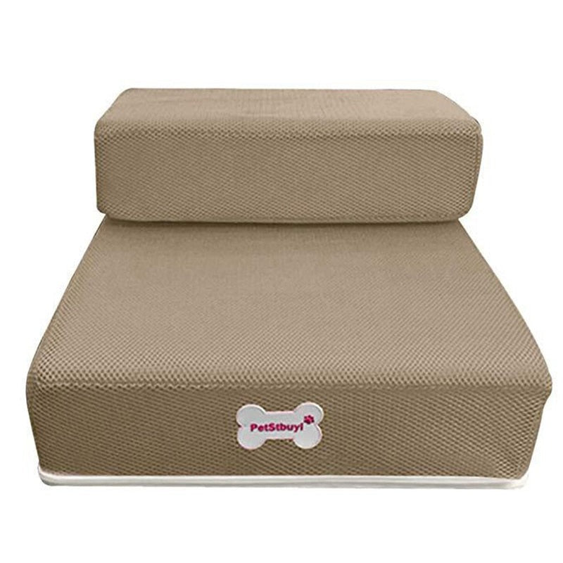 BowLift | HOPHAVEN – Soft Foam Pet Stairs for Safe Couch & Bed Access