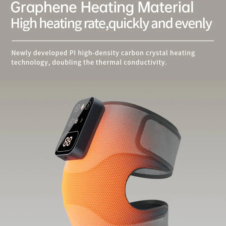 BowLift | Cordless Knee Massager with Heat Vibration for Pain Relief