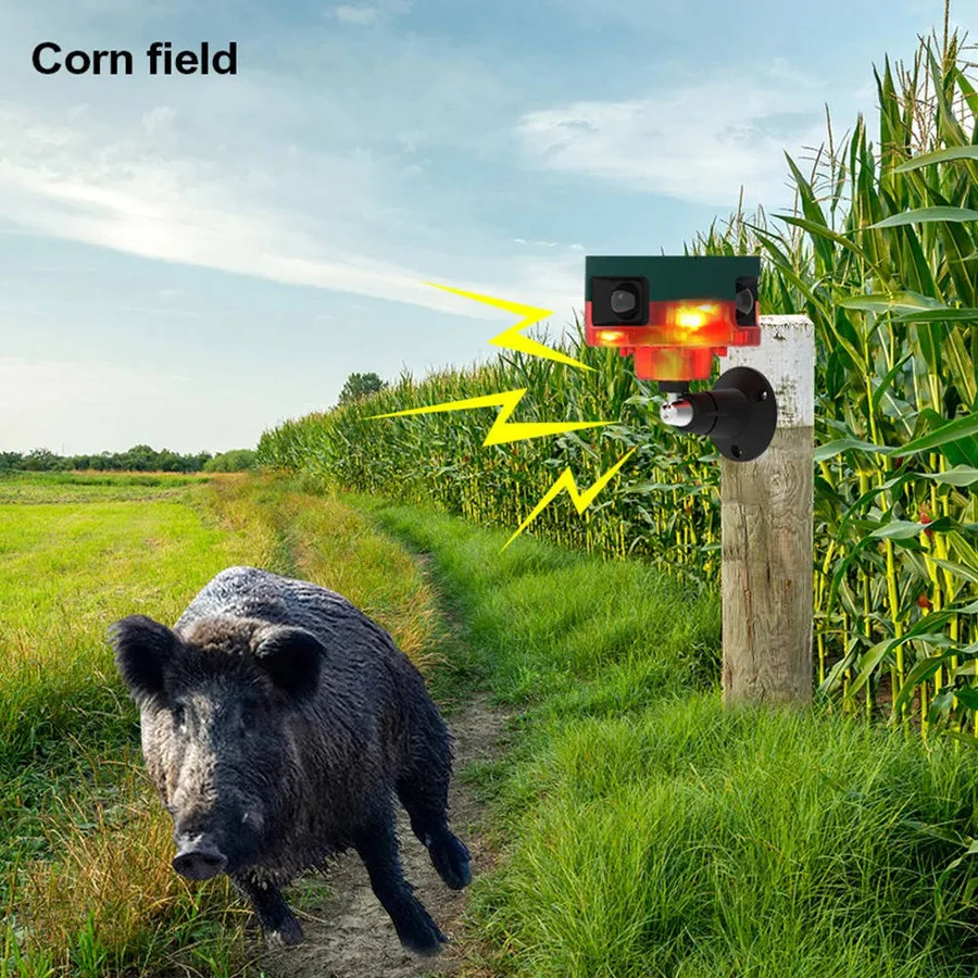 BowLift | 360 Degree Solar Repeller for Pigeon, Bird, Wild Boar, Rabbit and Deer