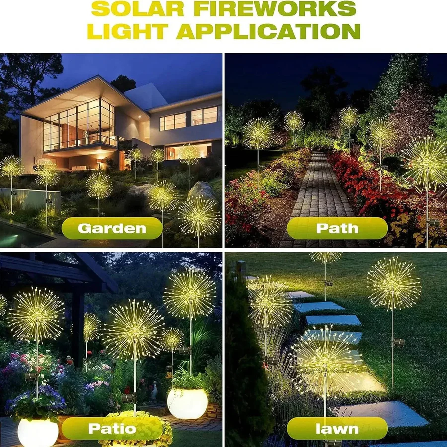 BowLift | Firework Design Lights for Garden
