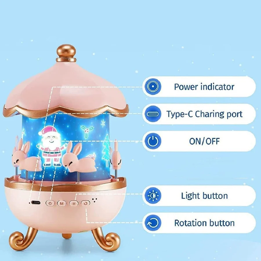 BowLift | Night Light Projector for Kids