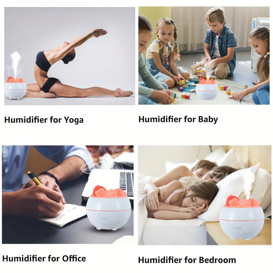 BowLift | 3 in 1 Salt Lamp Essential Oil Diffuser