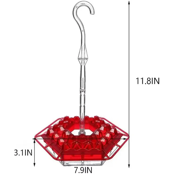 BowLift | Ant Proof Hummingbird Feeder, Outdoor Hanging Perch