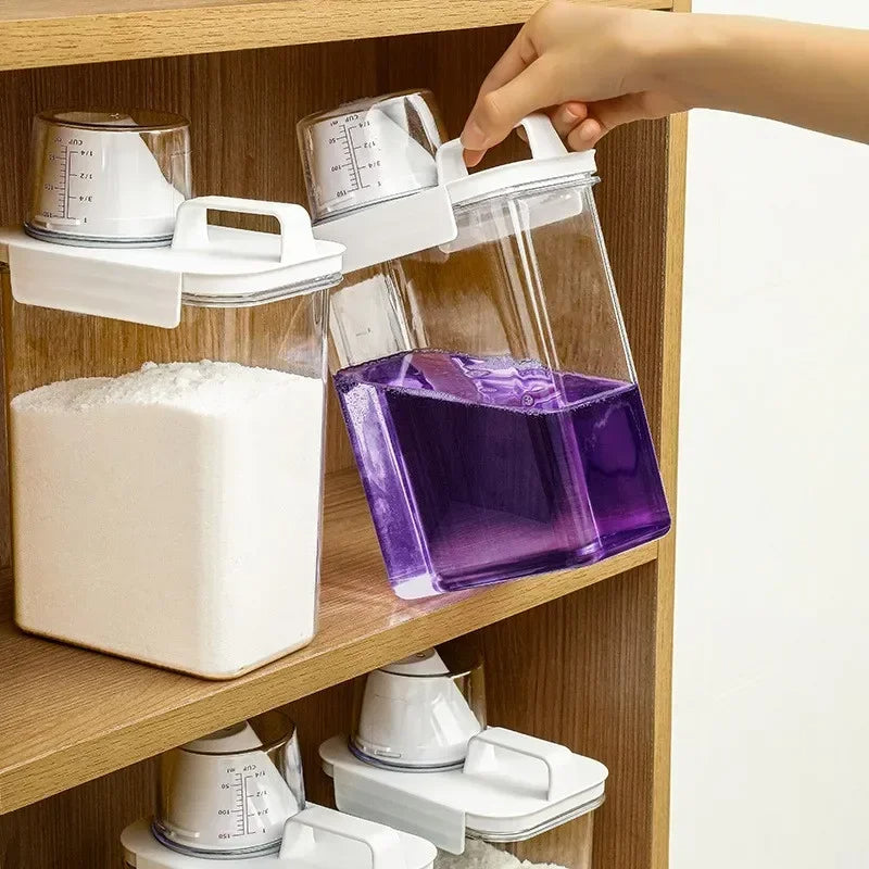 BowLift | Airtight Laundry Detergent Dispenser Storage