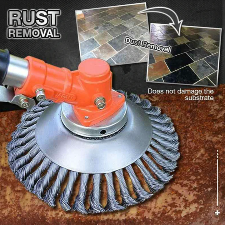 BowLift | Carbon Steel Weed Brush & Trimmer