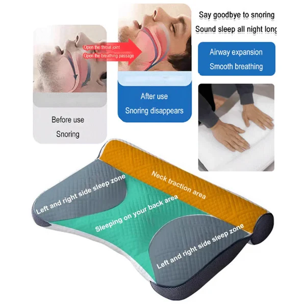 BowLift | Ergonomic Cervical Support, Comfort Pillow