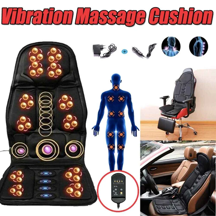 BowLift | Fashionable Massage Chair Cushion With Heated Neck Pillow