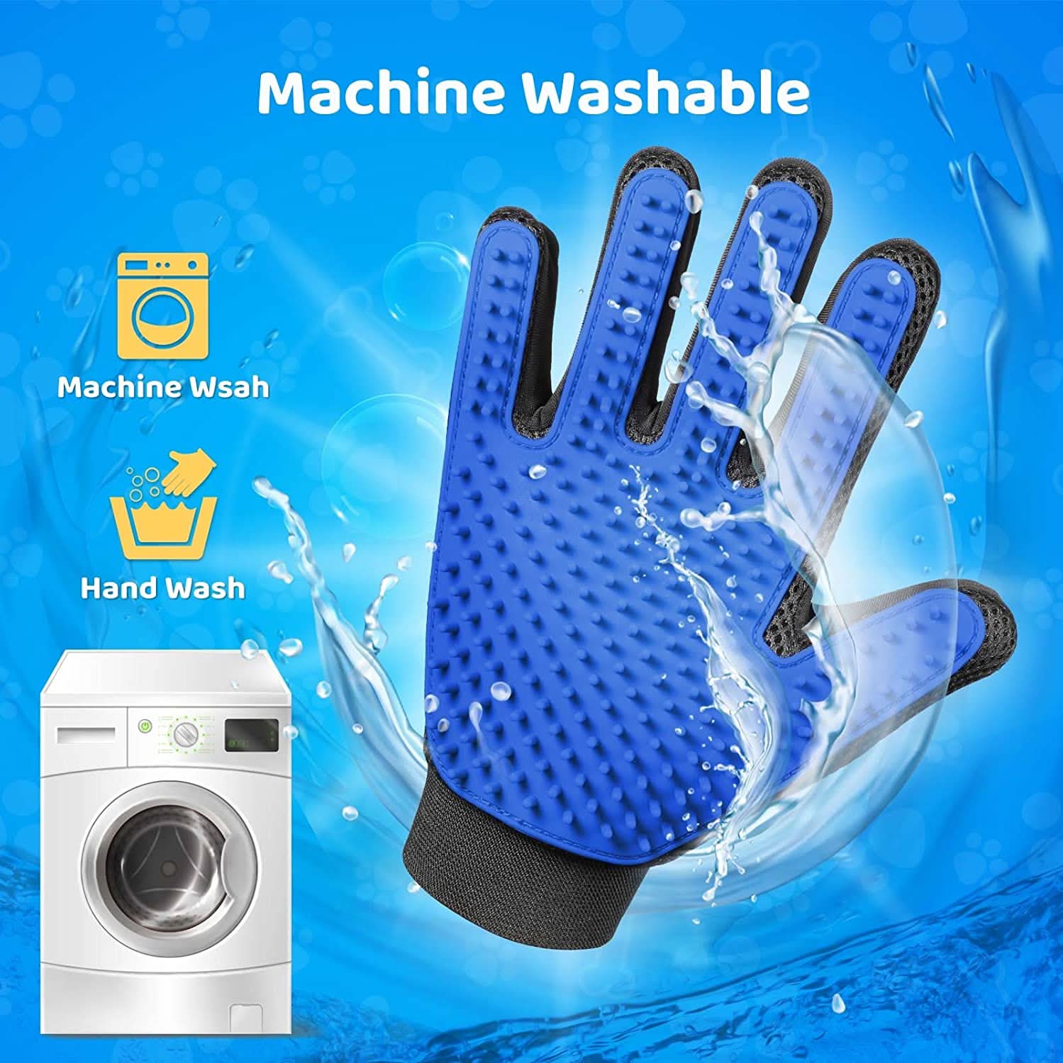 BowLift | grooming glove for gentle fur removal from cats & dogs