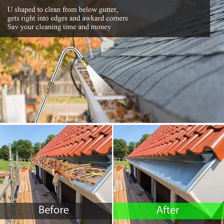 BowLift | 4000 PSI Telescoping High Pressure Washer Wand Set