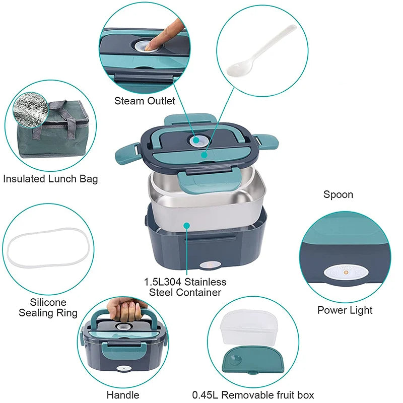 BowLift | 60W Electric Lunch Box Food Warmer