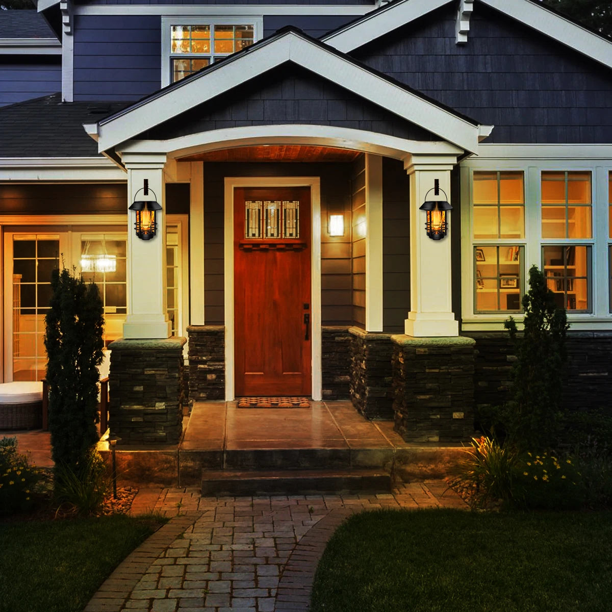 BowLift | Solar Wireless Waterproof Flickering Sun Flame Lantern Light | - WallLant