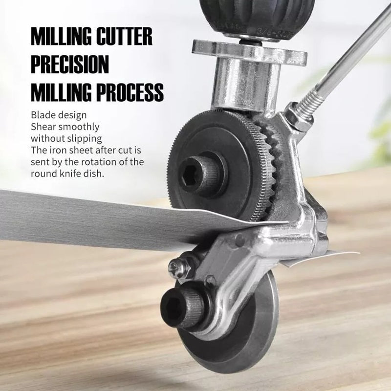 BowLift | Heavy-Duty Metal Cutting Adapter for Drill