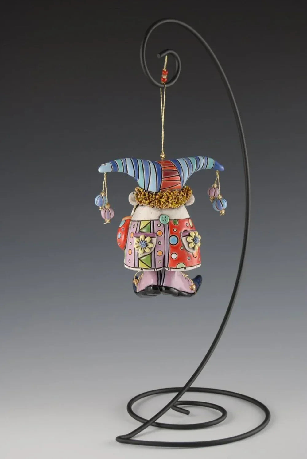 BowLift | Colorful Jester Bell Ornaments