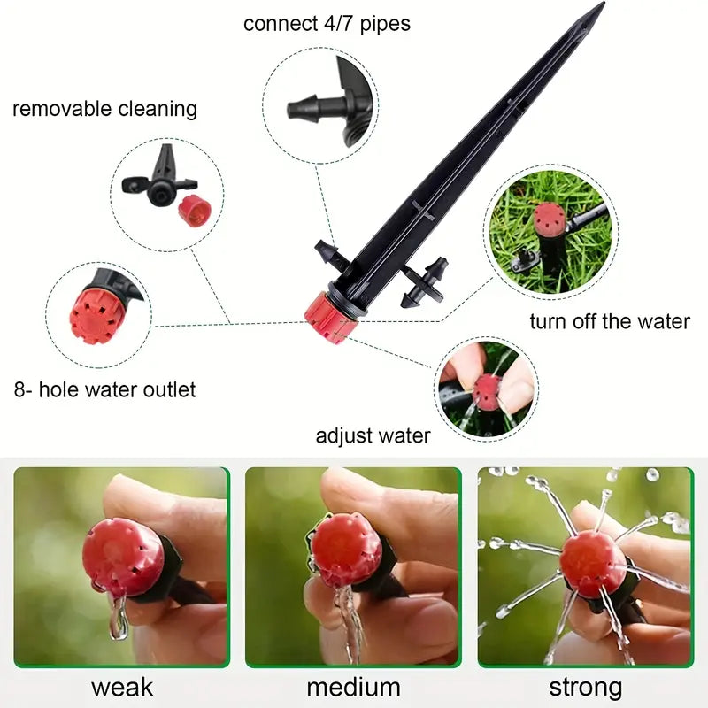 BowLift | Automatic drip irrigation system for plants – Complete set for garden and balcony