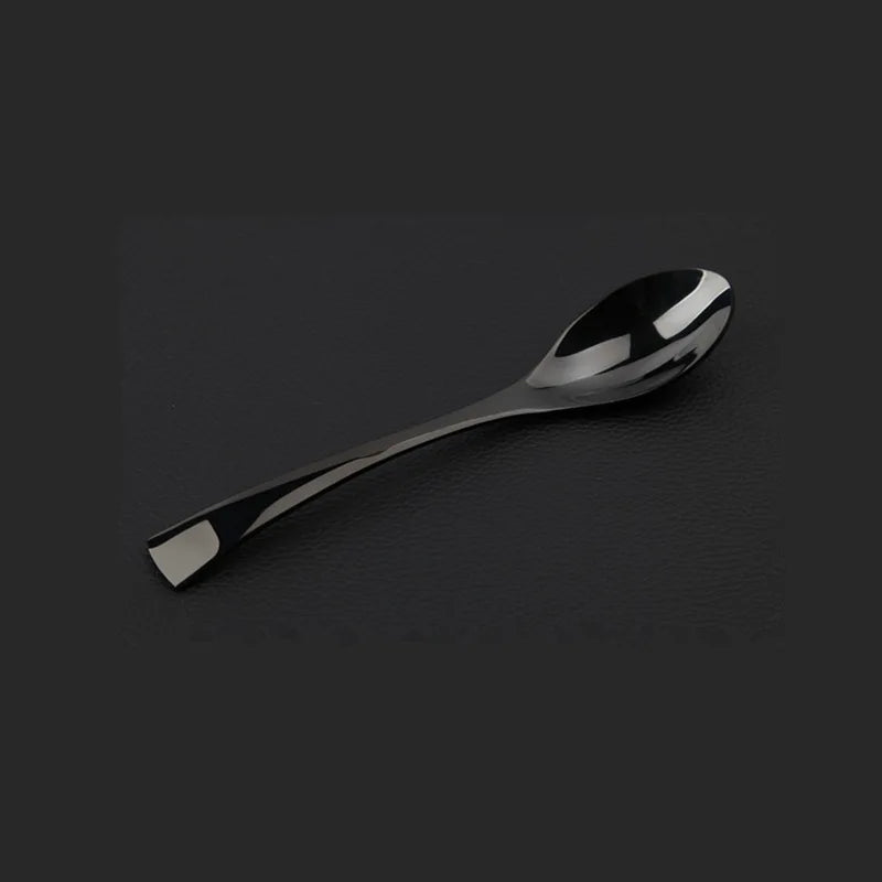 BowLift | Classical Black Rose Cutlery Set