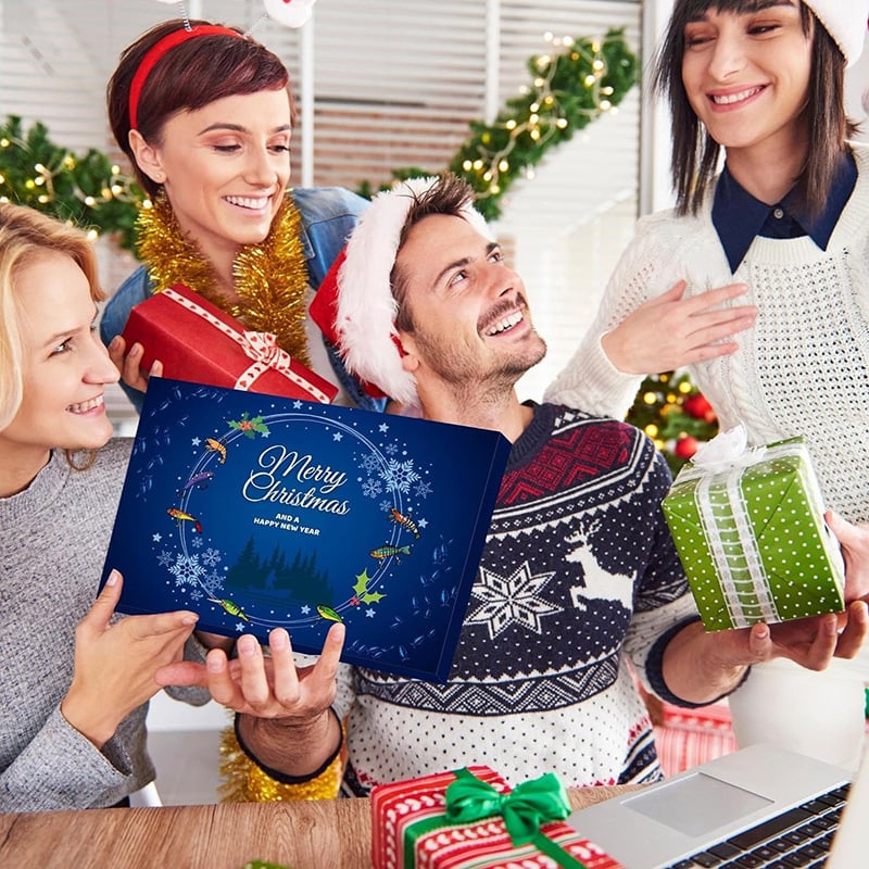 BowLift | 24 Days Christmas Countdown Fish Tackle Set