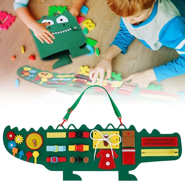 BowLift | Children's preschool crocodile felt