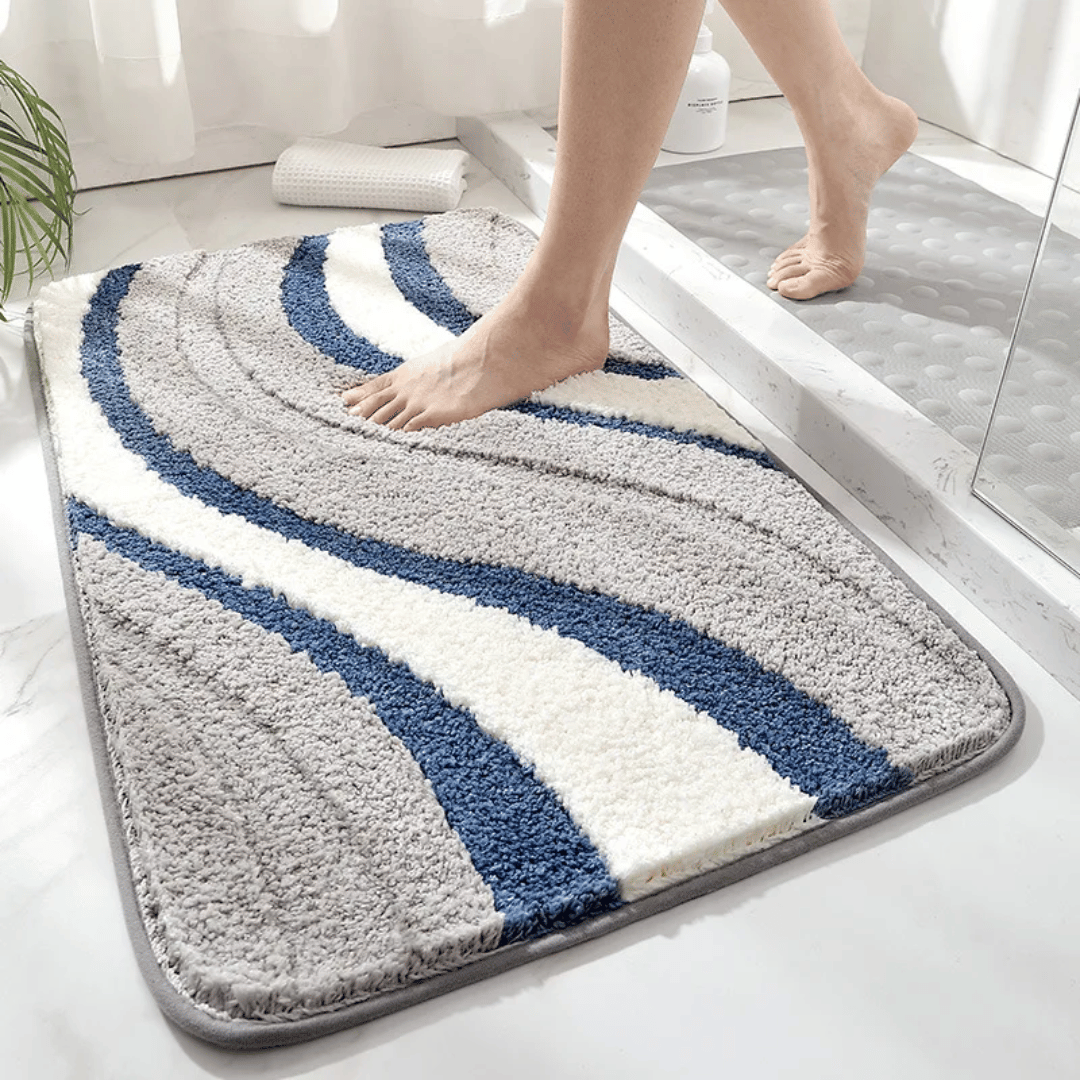 BowLift | ECOFLOOR – Non-Slip Organic Bath Mat for Luxurious Bathroom Comfort